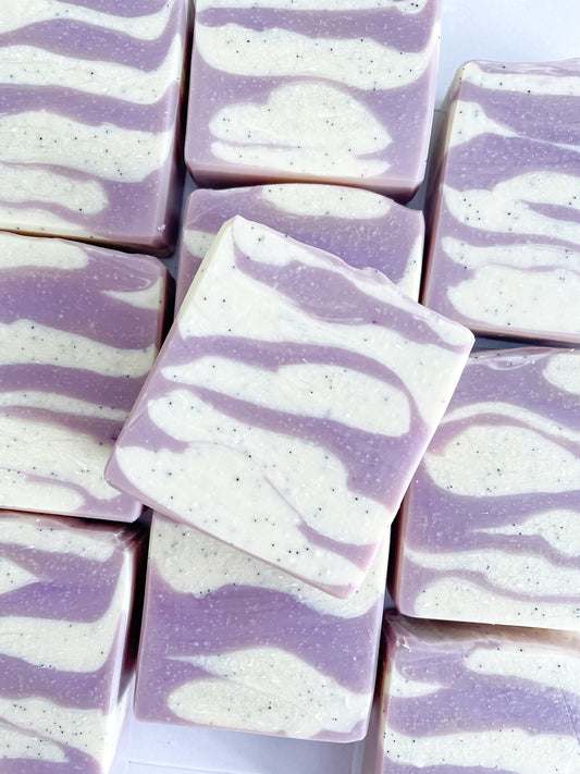 Lavender Haze Exfoliating Silk Bar Soap