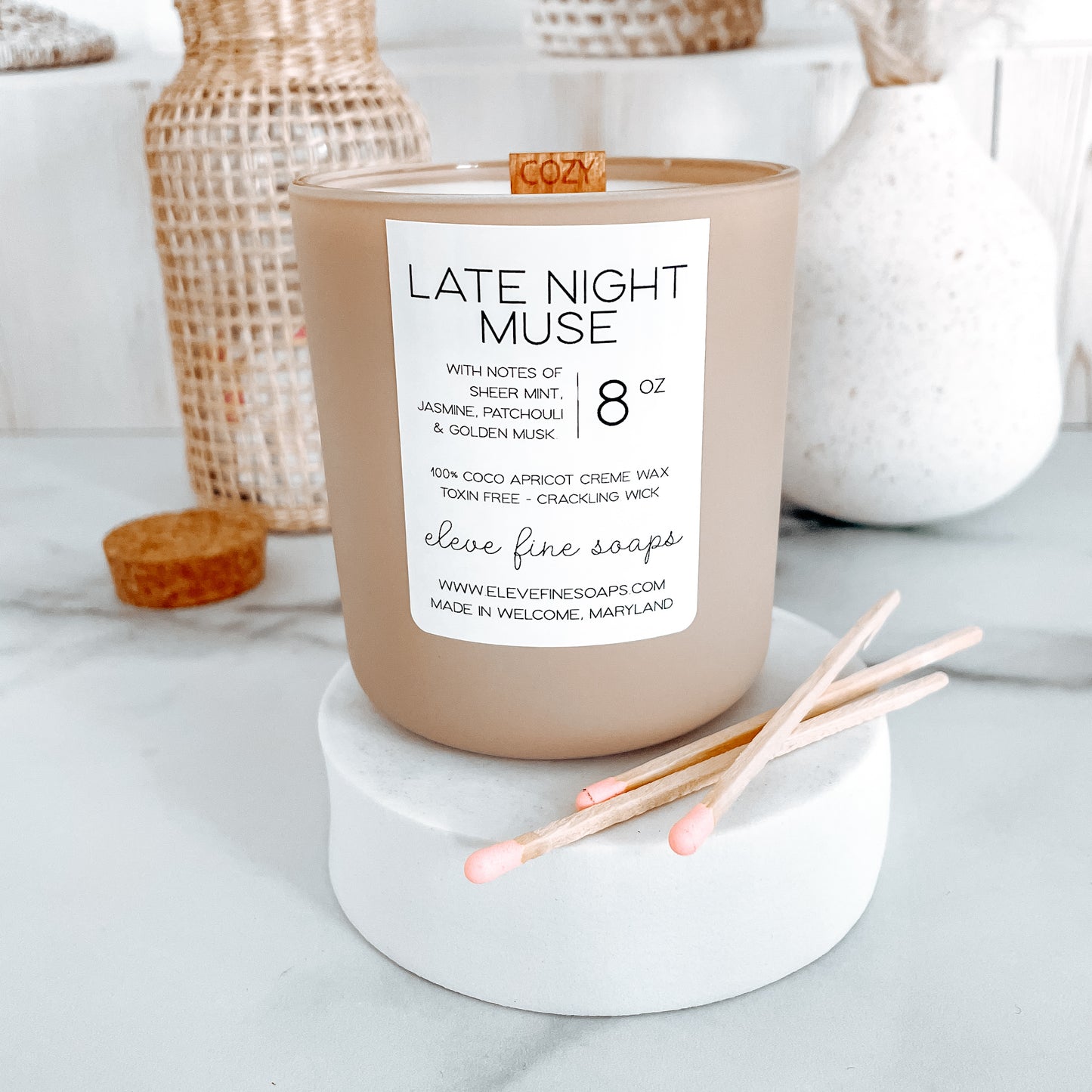 Late Night Crème Candle