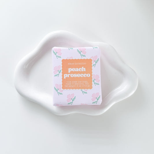 Peach Prosecco Rose Water Soap
