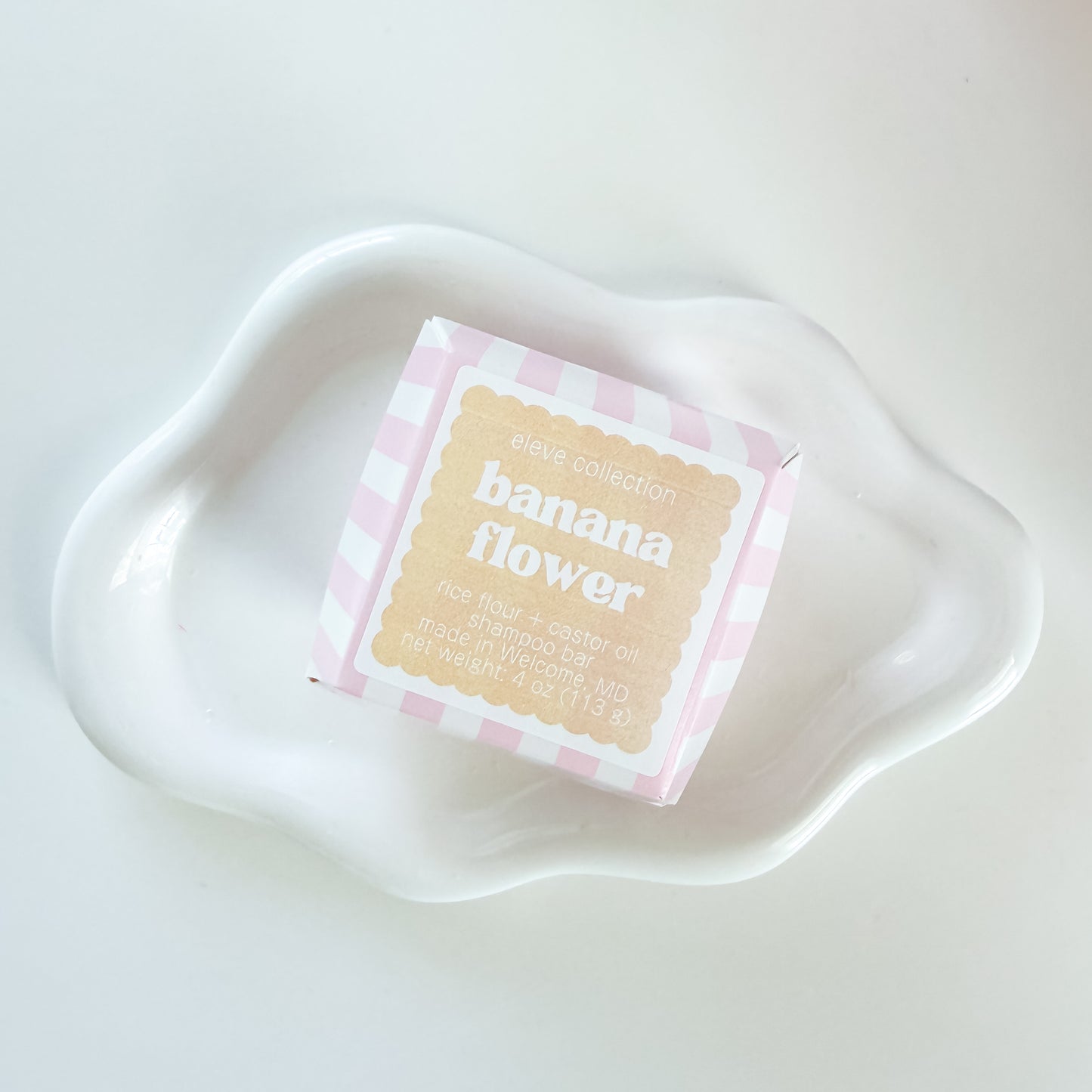 Banana Flower Shampoo Bar