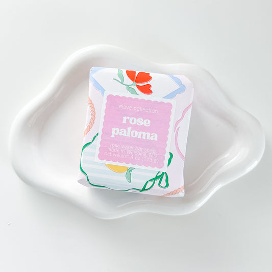 Pink Paloma Rose Water Soap
