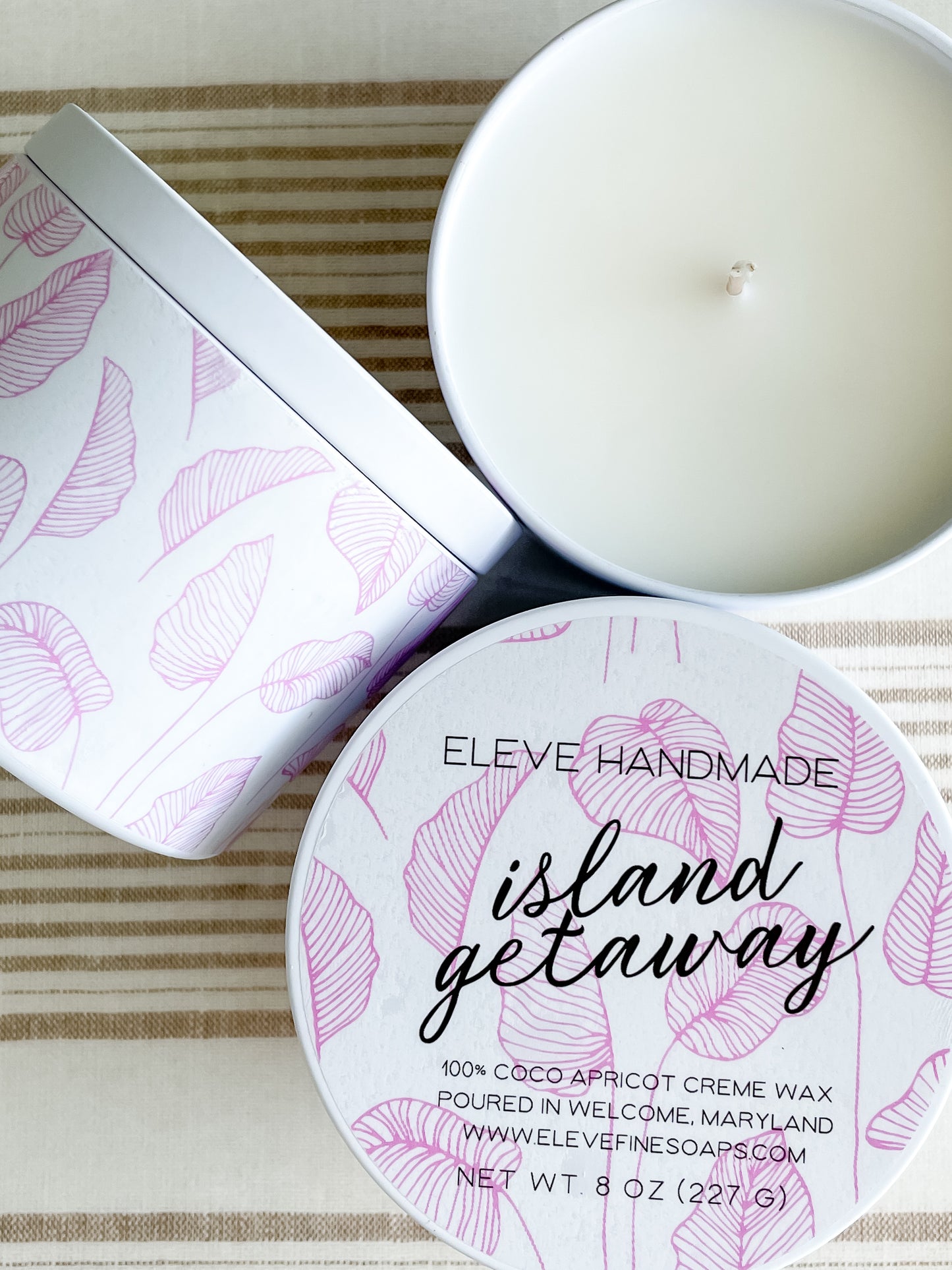 Island Getaway Candle Tin